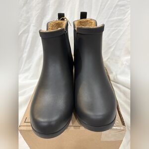 Sleek Black Ankle Boots